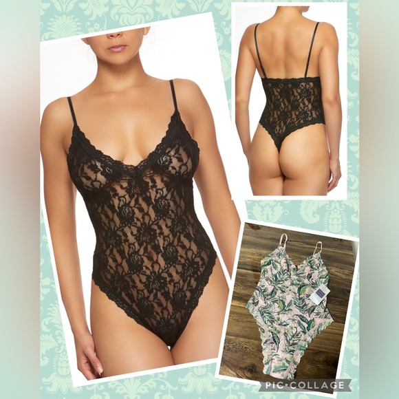 Hanky Panky Other - Hanky Panky Signature Lace Thong Bodysuit